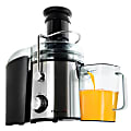 Megachef Wide-Mouth Juice Machine With Dual-Speed Centrifugal Juicer, Silver