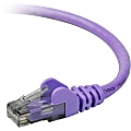 Belkin Cat.6 Patch Cable - RJ-45 Male - RJ-45 Male - 50ft - Purple 1 thumbnail image