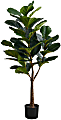 Monarch Specialties Eli 47”H Artificial Plant With Pot, 47”H x 25”W x 24”D, Green
