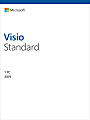 Visio Standard 2019, For 1 Device, For PC, Product Key 1 thumbnail image