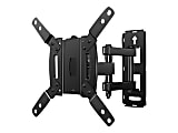 Secura QSF210-B2 - Mounting kit (wall mount, VESA adapter, mounting brackets) - full-motion - for flat panel - black - screen size: 10"-39"