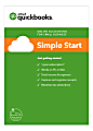 Intuit® QuickBooks® Online Simple Start 2019, 1-Year Subscription, For PC/Mac®, Download 1 thumbnail image