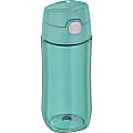 Thermos 16-Ounce FUNtainer Vacuum-Insulated Stainless Steel Bottle with Spout Lid (Aqua) - 16 fl oz - Blue, Aqua - Stainless Steel 1 thumbnail image