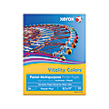 Xerox® Vitality Colors™ Pastel Plus Color Multi-Use Printer & Copy Paper, 1 Ream, Goldenrod, Letter (8.5" x 11"), 500 Sheets/Ream, 24 Lb 1 thumbnail image