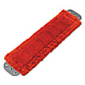 Unger® SmartColor Thick-Pile Restroom MicroMop Pad, Red