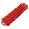 Unger® SmartColor Thick-Pile Restroom MicroMop Pad, Red 1 thumbnail image
