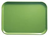 Cambro Camtray Rectangular Serving Trays, 14" x 18", Lime-Ade, Pack Of 12 Trays