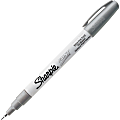 Sharpie® Extra Fine Oil-Based Paint Marker, Metallic Silver Ink 1 thumbnail image