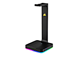 Corsair ST100 RGB Premium Headset Stand With 7.1 Surround Sound - Wired - Headset, Mobile Phone - Charging Capability - USB 3.1 (Gen 1) Type A - 2 x USB