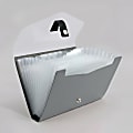 Office Depot® Brand 13-Pocket Expanding File With Snap Closure, Coupon Size, Urban Fog 1 thumbnail image