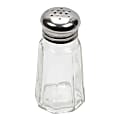 American Metalcraft Mushroom-Capped Salt/Pepper Shaker, 1 Oz, Clear