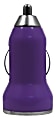 Wireless Gear USB Car Charger, Dual, Purple 1 thumbnail image