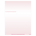 Laser 2-Sided Healthcare Medical Billing Statements, No Credit Card Information, 1-Part, 8-1/2" x 11", Burgundy, Pack Of 2,500 Sheets 1 thumbnail image