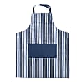 Better Houseware Adjustable Striped Apron, Blue 1 thumbnail image