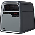 Lasko® 6101 1500 Watts Electric Heater, 2 Heat Settings, 16.75"H x 12.75"W x 16.75"D, Silver & Gray 1 thumbnail image