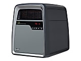 Lasko® 6101 1500 Watts Electric Heater, 2 Heat Settings, 16.75"H x 12.75"W x 16.75"D, Silver & Gray