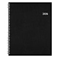 2026 Blue Sky Weekly/Monthly Planner, 8-1/2" x 11", Passages/Solid Black, January To December, 152939 1 thumbnail image