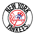 Imperial MLB Wrought Iron Wall Art, 24"H x 24"W x 1/2"D, New York Yankees 1 thumbnail image