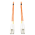 Tripp Lite 35M Duplex Multimode 50/125 Fiber Optic Patch Cable LC/LC 115' 115ft 35 Meter, N52035M 1 thumbnail image