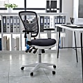 Flash Furniture Ergonomic Mesh Mid-Back Executive Office Chair, Gray/White