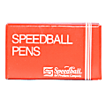 Speedball A-Style Lettering And Drawing Square Pen Nibs, A-0, Box Of 12 Nibs