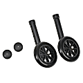 DMI® Walker Wheels With Glide Cap Kit, Black 1 thumbnail image