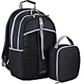 Fuel Deluxe Lunchbag And Backpack Set, Black/Gray 1 thumbnail image