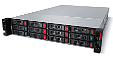 Buffalo TeraStation 51210RH SAN/NAS Storage System - Annapurna Labs Alpine AL-314 1.70 GHz - 12 x HDD Supported - 12 x HDD Installed - 192 TB Installed HDD Capacity - 8 GB RAM DDR3 SDRAM - Serial ATA/600 Controller 1 thumbnail image
