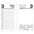 AT-A-GLANCE® Daily Loose-Leaf Desk Calendar Refill, 3-1/2" x 6", January To December 2022, E717R50 1 thumbnail image