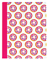 Divoga® Scented Composition Notebook, Sweet Smarts Collection, Wide Ruled, 160 Pages (80 Sheets), Donut Design/Strawberry Scent
