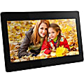 Aluratek ADMPF118F 18.5" Digital Photo Frame, 18.75"H x 1.25"W x 12.75"D, Black