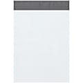 Partners Brand 10" x 13" Poly Mailers, White, Case Of 1,000 Mailers 1 thumbnail image