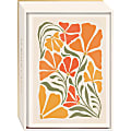 Lady Jayne Blank Cards, 3-1/2" x 5", Flower Market Poppies, Box Of 12 Cards 1 thumbnail image