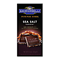 Ghirardelli® Intense Dark, Sea Salt Soiree, 3.5 Oz, Pack Of 12 Bags