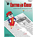The Critical Thinking Co. Editor In Chief Level 3 Workbook, Grades 9-12