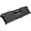 Corsair 16GB Vengeance LPX DDR4 SDRAM Memory Kit - 16 GB (2 x 8GB) - DDR4-2400/PC4-19200 DDR4 SDRAM - 2400 MHz - CL16 - 1.35 V - Non-ECC - Unbuffered - 288-pin - DIMM - Lifetime Warranty