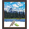 Amanti Art Rectangular Wood Picture Frame, 23” x 27”, Matted For 20” x 24”, Ashton Black 1 thumbnail image