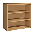 Office Star™ Denmark 31"H 3-Shelf Bookcase With Lockdowel™ Fastening System, Natural