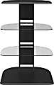 Ameriwood™ Home Galaxy Audio Stand, Black 1 thumbnail image