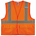 Ergodyne GloWear® Safety Vest, 8225HL, Type R Class 2, 4X/5X, Orange