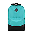 Volkano Daily Grind Backpack With 18.1" Laptop Pocket, Teal