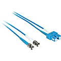 C2G-1m SC-ST 9/125 OS1 Duplex Singlemode Fiber Optic Cable (Plenum-Rated) - Blue - 1m SC-ST 9/125 Duplex Single Mode OS2 Fiber Cable - Plenum CMP-Rated - Blue - 3ft 1 thumbnail image
