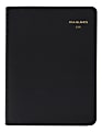 AT-A-GLANCE® 4-Person Group Daily Appointment Book, 8-1/2" x 11", Black, January to December 2020