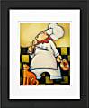 Timeless Frames Stockton Framed Kitchen Artwork, 11" x 14", Black, Whimsical Chef III 1 thumbnail image