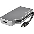 StarTech.com USB-C Multiport Video Adapter - 4-in-1 Travel A/V Adapter