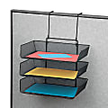 Fellowes® Partitions Additions™ Triple Tray, Black