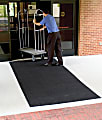 M+A Matting Brush Hog Floor Mat, 3' x 5', Charcoal Brush