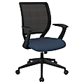 Office Star™ Work Smart Mesh Task Chair, Blue Galaxy/Black 1 thumbnail image