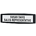 Fellowes® Partitions Additions™ Name Plate, Dark Graphite 1 thumbnail image