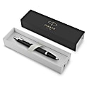 Parker® IM Ballpoint Pen, Medium Point, 0.7 mm, Matte Black/Chrome Barrel, Blue Ink 1 thumbnail image